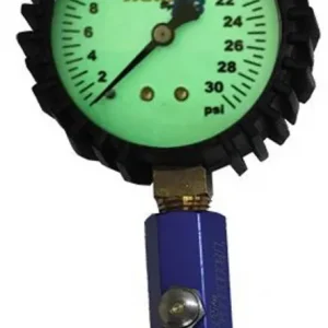 High Quality TANNER 30 Lb Glow-In Dark Air Gauge 20330