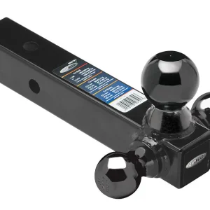 REESE Tri-Ball Ball Mount 2in Sq. Solid Shank w/Black 80791 Crafted