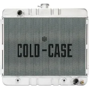 Secure Checkout COLD CASE RADIATORS 62-67 Nova AT 16in Aluminum Radiator CHN540AK