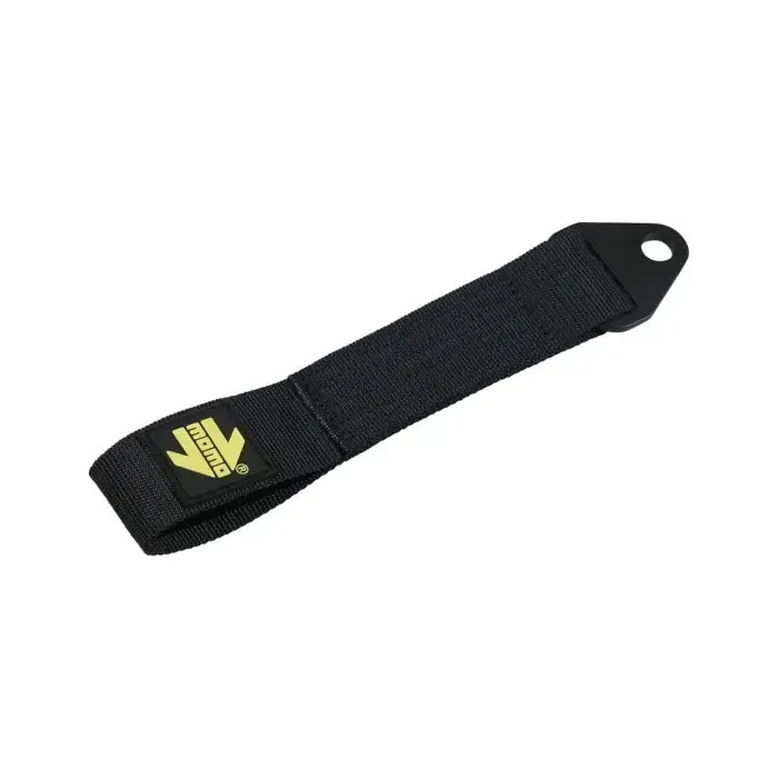 Momo Tow Strap w/ Loop - Bolt-On - Black Big Sale