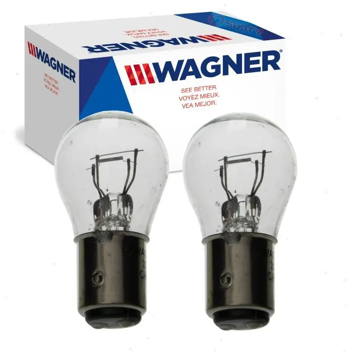 Time-Limited 1983-1998 Mercury Cougar Villager 2 pc Wagner Tail Light Bulbs - Electrical Lighting Body Exterior