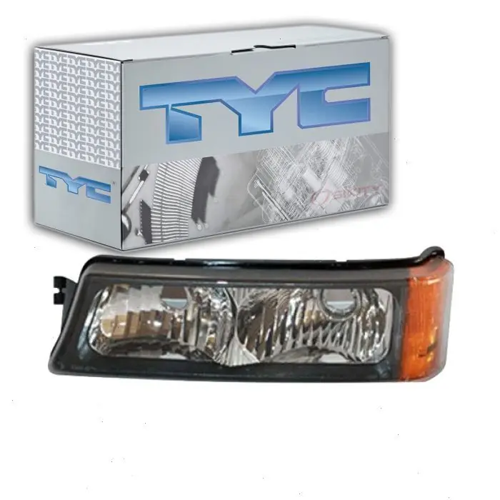 Viral 2003-2006 Chevrolet Silverado 2500 TYC Turn Signal Parking Light Assembly Front Left - Electrical